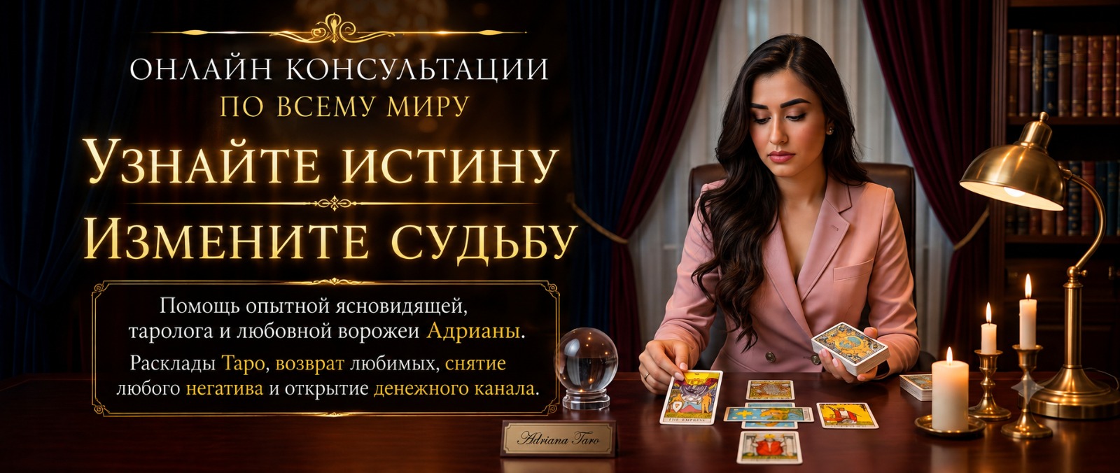 Онлайн консультации Адрианы