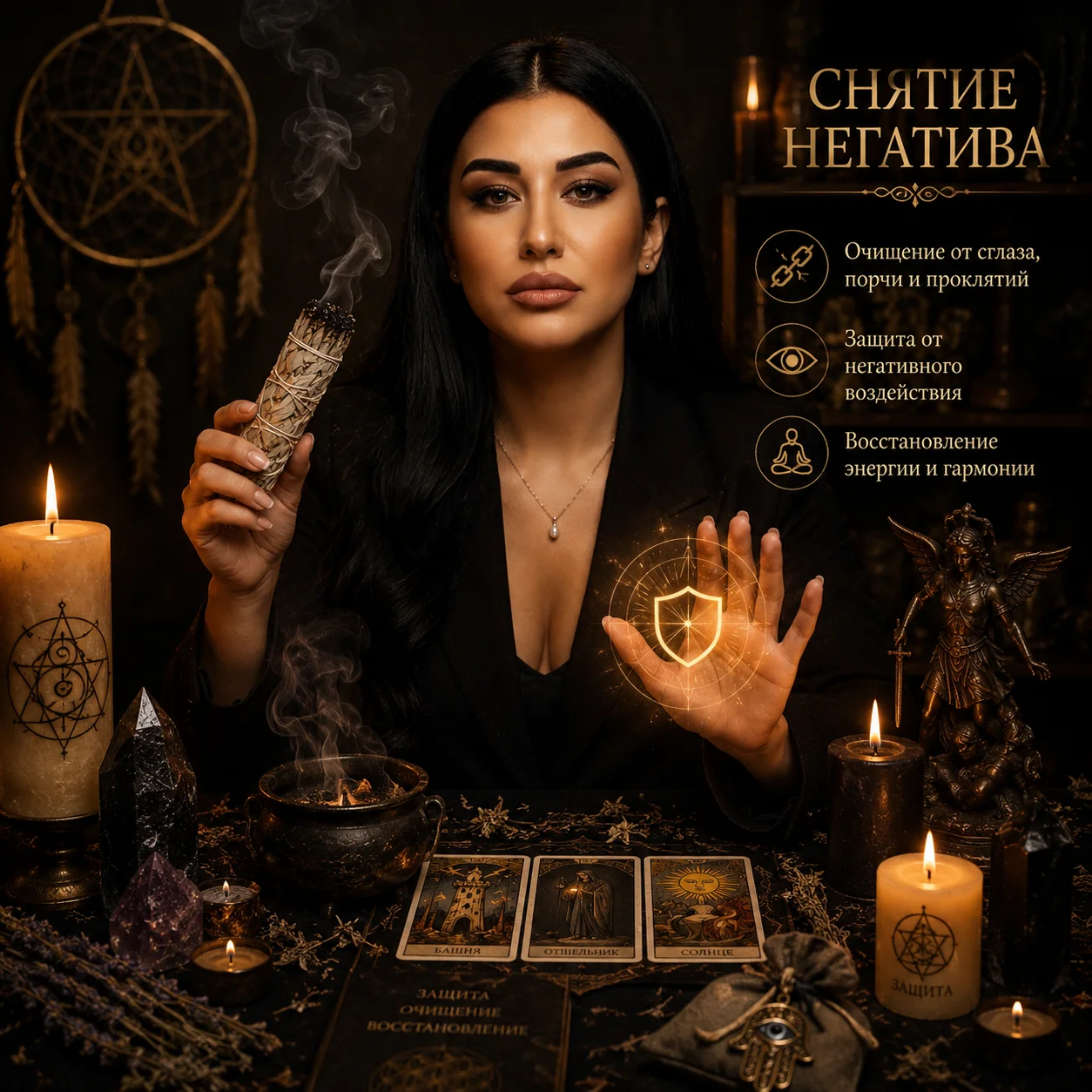 Снятие негатива